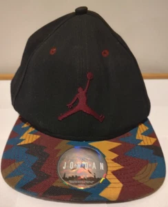 Jordan Jumpman Herren schwarz/mehrfarbig Snapback mit Aufkleber - Bild 1 von 6