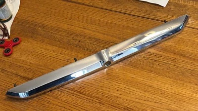 Jaguar XJ6 Cromo Placa Luz Lámpara Carcasa Montaje VAP 4019 Original OEM Foto 1 de 4