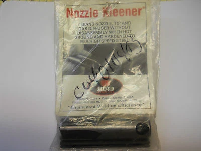 WELD AID NK-5X NOZZLE KLEENER 13/32 NOZZLE ID NEW CONDITION IN PACKAGE - Image 1 of 3