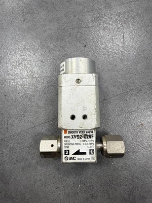 SMC XVD2-02VF SMOOTH VENT VALVE - Image 1 of 4