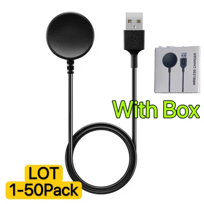LOT 1-50 Samsung Watch Charger USB Dock for Galaxy Watch 7/6/5/4/3/Active W/BOX - Image 1 of 4