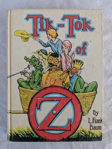 Tik-Tok of Oz by L. Frank Baum, Reilly & Lee Co. White Edition Hardcover - Picture 1 of 11