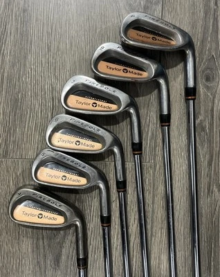 Juego de hierros TaylorMade Golf FIRESOLE TIT/NICK 4,5,6,7,9 y PW RH eje de acero regular Foto 1 de 4