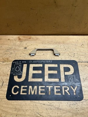 84-96 Jeep Cherokee XJ Comanche MJ OEM Tan Interior Grab Handle - Image 1 of 4