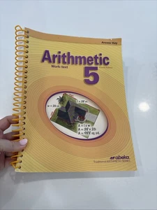 Abeka Arithmetic 5 Fourth Edition Answer Key - Picture 1 of 1