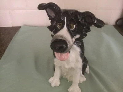 Pets With Personality Glen The Dog, 9.5" Decorative Figurine Signed Boxed - Image 1 of 4