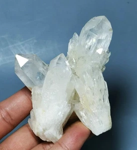 Rare Natural Himalayan Quartz Crystal Cluster Specimen - Picture 1 of 13