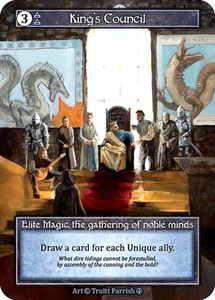 Sorcery King's Council Elite Foil Arthurian Legends - Bild 1 von 1