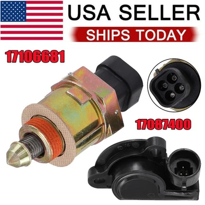 Válvula de control de aire de ralentí y sensor de posición del acelerador para Chevrolet C1500 1991-1995 Foto 1 de 4