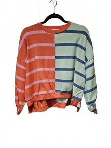 Altar'd State Damen Pullover Pulli Größe S/M mehrfarbig gestreift cropped - Bild 1 von 5