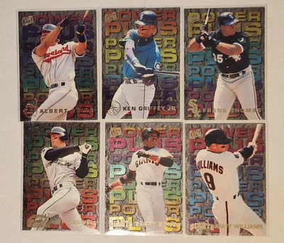 Fleer Ultra Griffey Jr. Bonds 1995 Thomas Power Plus medallón de oro conjunto de patio Foto 1 de 4