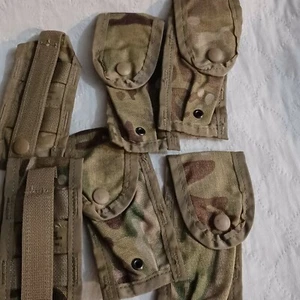 USGI Multi Cam 9MM SINGLE MAG SOFT Set of 4 pouches New (B) - Picture 1 of 6
