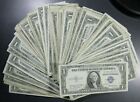 Lot of 25 Silver Certificate Dollar $1 Notes Great for Flea Markets