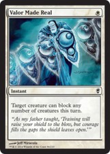 4 Valor Made Real NM-Mint Conspiracy White C mtg SPARROW MAGIC 4x x4