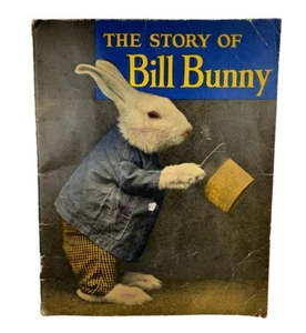 The Story of Bill Bunny Harry Whittier Frees 30s Vtg Childrens Book Oversized PB - Picture 1 of 12