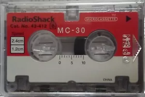 Radio Shack Telephone MC-30 Microcassette Message Tape - Picture 1 of 1