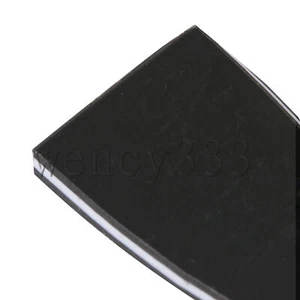 Parte Chitarra Elettrica Tipo Triangolo Nero Truss Rod Cover Plate 3 Strati Confezione da 2 - Foto 1 di 4