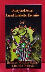Haunted Mansion 2017 Oogie Boogie Gingerbread AP Exclusive Pin LE3000 Very Rare - Picture 1 of 6