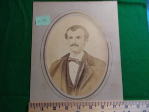 Early Sepia Tone Photo, 1870's Southern Copying Co. Atlanta, Ga.  N-72 - Picture 1 of 4