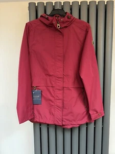 Bnwt New Regatta Bidelia Waterproof & Breathable jacket coat size 10 Rumba red - Picture 1 of 6