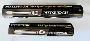 Set of 2 Torque Wrench 1/4" 3/8" Snap Socket Snap Socket Reversible - Picture 1 of 3