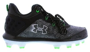 Under Armour Boys UA Harper 8 TPU JR Athletic Shoes Sz 5Y Black/Black - Picture 1 of 6
