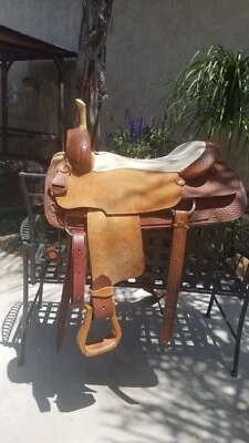 Cutting Horse Saddle - Image 1 of 4