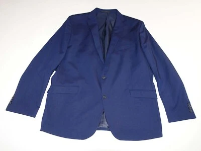 Kenneth Cole Reaction Men's Suit Jacket Size 42 Regular Navy Blue Micro Check R - Image 1 of 4
