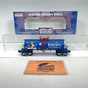 MTH RailKing 30-73236 Bumble Rudolph Red Nosed Reindeer Christmas Tank Car New O - Picture 1 of 15
