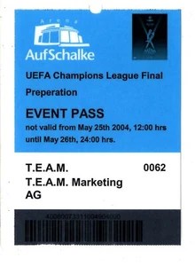 Ticket CL-FINAL 2004 AS Monaco - FC Porto - Picture 1 of 1