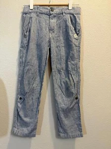 LOGG H&M Casual Striped Cropped Pants - Picture 1 of 6