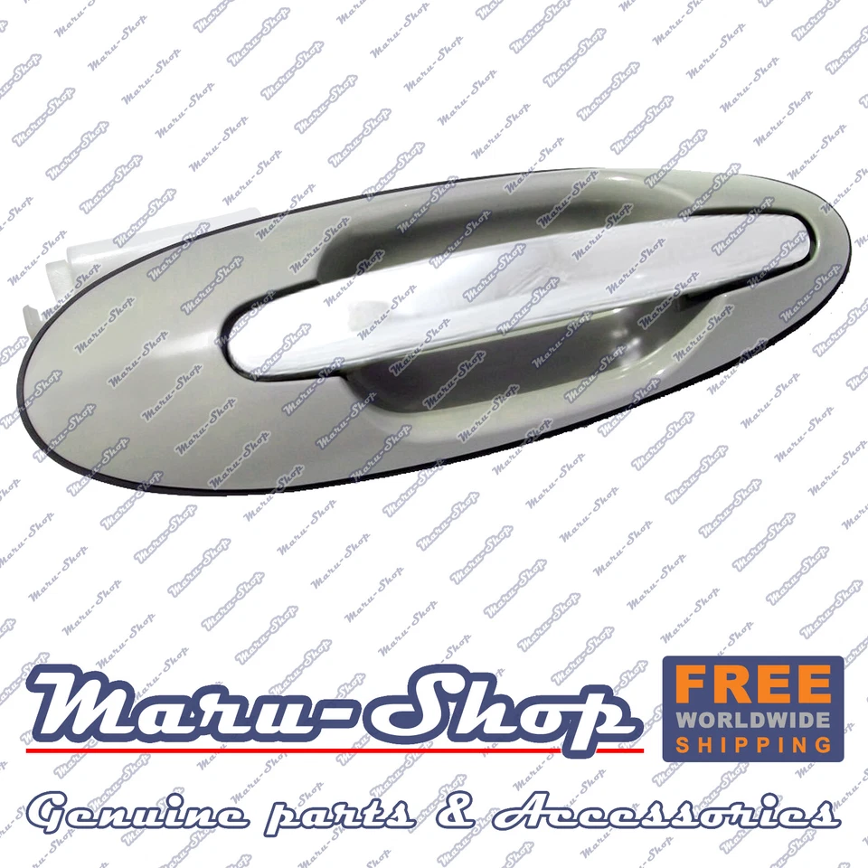 Unpainted Chrome Outside Door Handle Catch Rear/Right for 99~01 Hyundai Sonata — 第 1/1 张图片