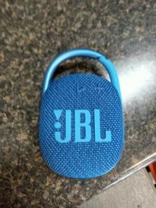 USED JBL CLIP 4 PORTBALE BLUETOOTH SPEAKER BLUE (QUI002354) - Picture 1 of 2