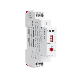GRT8-EC AC220V/DC24V 10A Dual Function Timer Relay On Delay Or Off Delay Relay - Picture 1 of 6