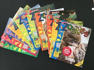 Ranger Rick Zootles_12 Magazine Lot_PreSchool Kindergarten Reader Set_Highlights