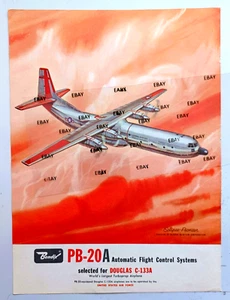 Anuncio doble turbohélice doble turbohélice Douglas C-133A de la Segunda Guerra Mundial - Imagen 1 de 2
