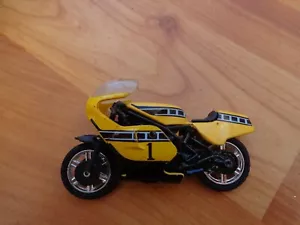 6CM Amarillo #1 Moto Gp Carreras Plástico/Dieast Motocicleta Bicicleta - Imagen 1 de 1