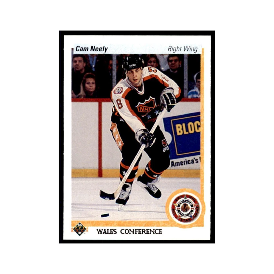 1990 Upper Deck Cam Neely Hockey Cards #493 - Image 1 of 3