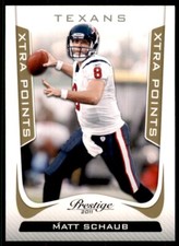 2011 Panini Prestige. Matt Schaub  Football Cards #82