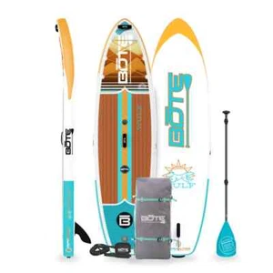 BOTE WULF AERO 11'4" NATIVE DUNE INFLATABLE PADDLEBOARD - Picture 1 of 2