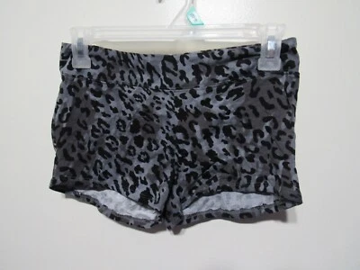 Nuevo Pantalones Cortos One Blonde One Morena Talla L Juniors Negro Gris Estampado Animal Foto 1 de 3