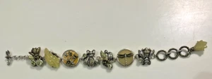 Echo of the Dreamer Margaret Thurman Sterling Bronze Bracelet Adjustable Garden - Picture 1 of 15