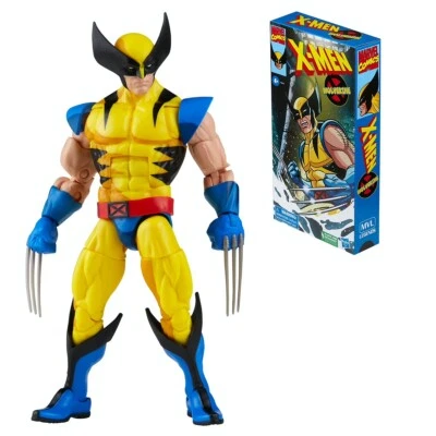Figura de acción Hasbro Marvel X-Men Legends 2022 años 90 caja VHS animada Wolverine 6" Foto 1 de 4