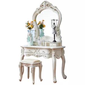 Console Table Dressing Tables Antique Classic Style Bedroom Luxury New Baroque - Picture 1 of 12