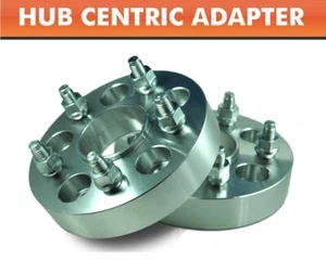2 Hub Centric Wheel Adapters 5x100 | For Toyota Scion New Spacers 1" - Picture 1 of 2