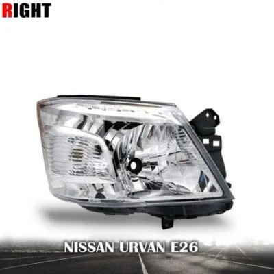 RIGHT Front Head Light Lamp Cover For Nissan Urvan NV350 E26 2012-2016 - Image 1 of 4