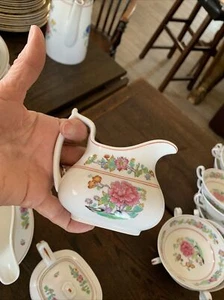 Spode FAMILLE ROSE Sahnekännchen/Krug, neuwertig - Bild 1 von 4