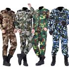 2022 Man Army Suit Military Uniform Wear Tactical Combat Hunting Clothing Set 