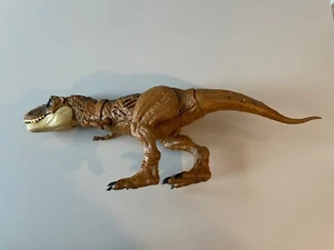 Jurassic World Extreme Battle Damage T-Rex FLN79 Mattel 2017 Dinosaur - Picture 1 of 7