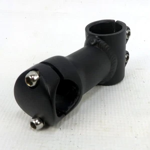 SCHWARZER FAHRRAD VORBAU 1 1/8" Aluminium 80mm Länge 25,4mm +/- 7° 175g - Bild 1 von 2